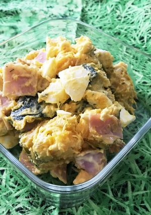 美味しいかぼちゃのサラダ-レシピのメイン写真
