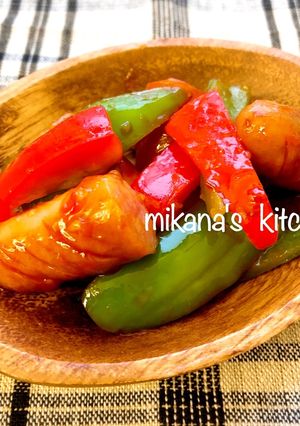 お弁当に☆ソーセージのBBQソース炒め♪-レシピのメイン写真