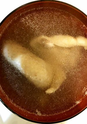 余った素材で一品！鶏皮の中華スープ-レシピのメイン写真
