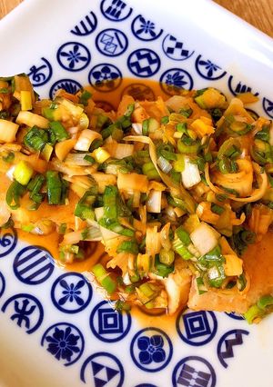 タラの韓国風香味ソース和え!-レシピのメイン写真
