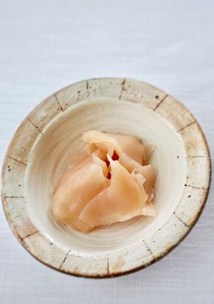 新生姜で定番【新生姜の甘酢漬け(がり)】-レシピのメイン写真
