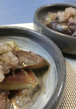 さっぱり、茄子のみぞれ煮びたし-レシピのメイン写真
