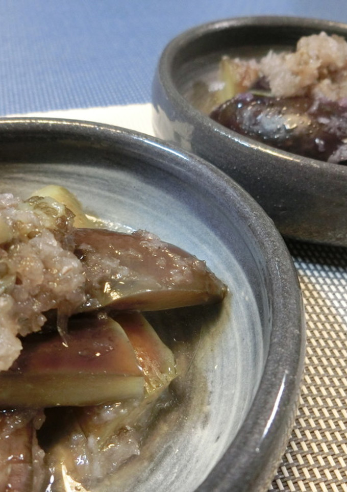 さっぱり、茄子のみぞれ煮びたし-レシピのメイン写真