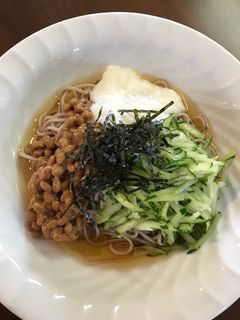 簡単!冷やしとろろそば-レシピのメイン写真