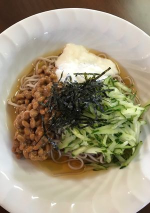 簡単！冷やしとろろそば-レシピのメイン写真