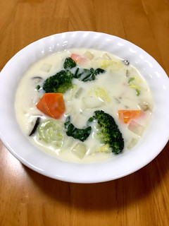 大人の給食☆鱈と冬野菜のクリーム煮-レシピのメイン写真