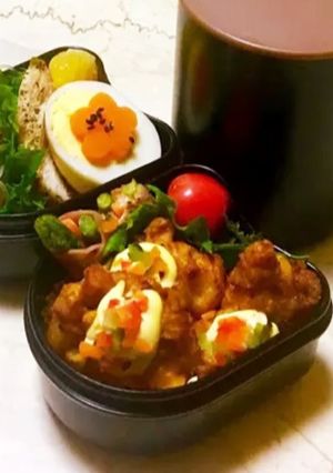 ズボラで愛♡鶏肉コーン揚げ弁当-レシピのメイン写真