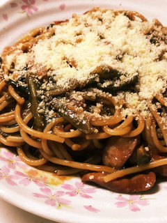 おひとりさま☆簡単デミパスタ-レシピのメイン写真