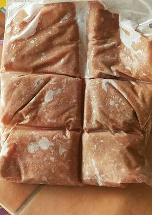 【半作り置き】挽き肉のつくね味【覚書】-レシピのメイン写真