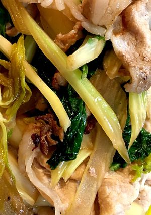 豚肉とセロリのヘルシー炒め-レシピのメイン写真