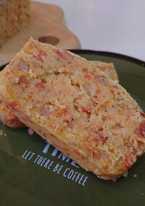 米粉でつくるキャロットチーズピッツァパン-レシピのメイン写真