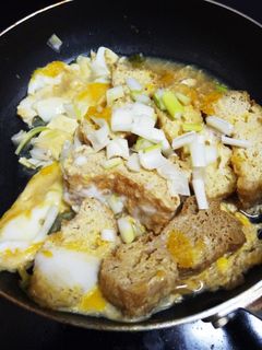 油揚げの卵とじ-レシピのメイン写真