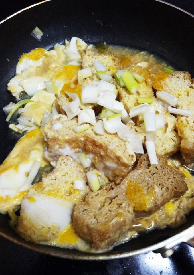 油揚げの卵とじ-レシピのメイン写真