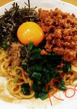 名古屋風 台湾まぜそば-レシピのメイン写真
