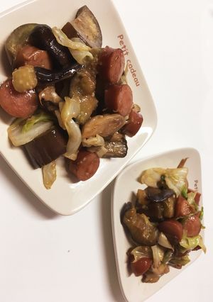 簡単おいしい！なすのオイマヨ炒め☆-レシピのメイン写真