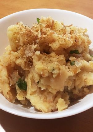 夏バテに！梅しそかつおのポテトサラダ＊-レシピのメイン写真
