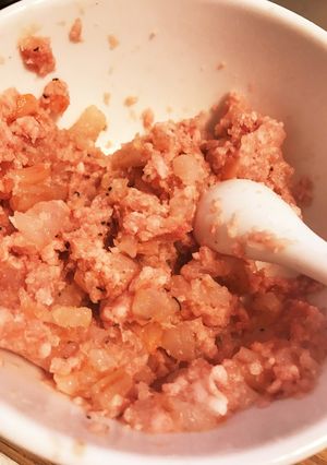 一度で2種の雲呑と餃子(ストック)-レシピのメイン写真