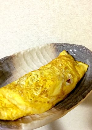 明太チーズオムレツ-レシピのメイン写真
