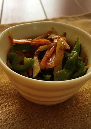 彩り野菜のカレー炒め-レシピのメイン写真