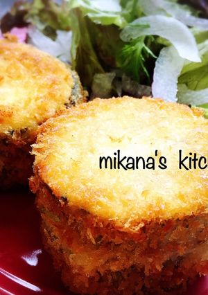 茄子のベーコンチーズ挟みフライ♪♪-レシピのメイン写真