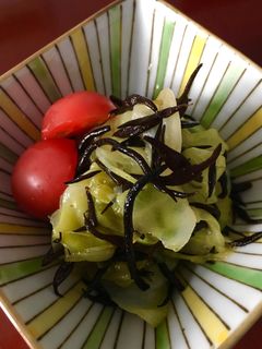 ひじきとキャベツのさっぱり和え物-レシピのメイン写真
