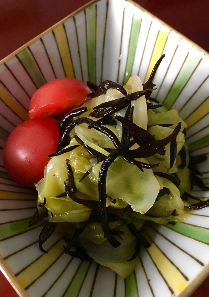 ひじきとキャベツのさっぱり和え物-レシピのメイン写真