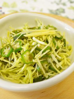 オクラのめかぶあえ-レシピのメイン写真