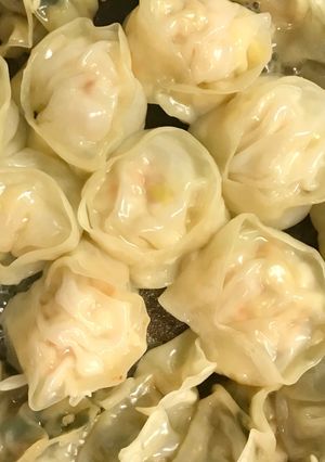 適当簡単な海老餃子♡-レシピのメイン写真