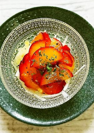 大根とプラムのマリネ-レシピのメイン写真