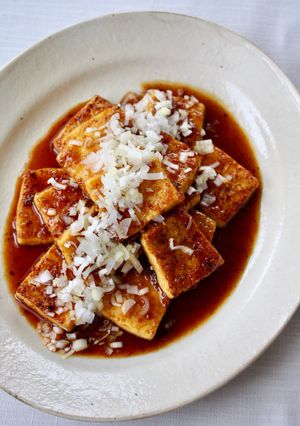 簡単料理【豆腐のこっくり照り焼き】-レシピのメイン写真