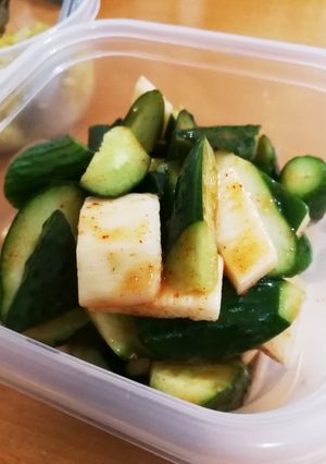 食卓を救うキュウリキムチ-レシピのメイン写真