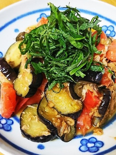 夏野菜とツナの炒め物-レシピのメイン写真