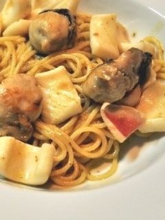 長寿牡蠣パスタ-レシピのメイン写真