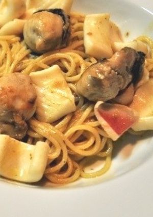 長寿牡蠣パスタ-レシピのメイン写真
