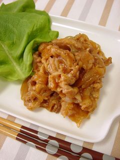 豚肉と玉ねぎのケチャップ炒め。-レシピのメイン写真