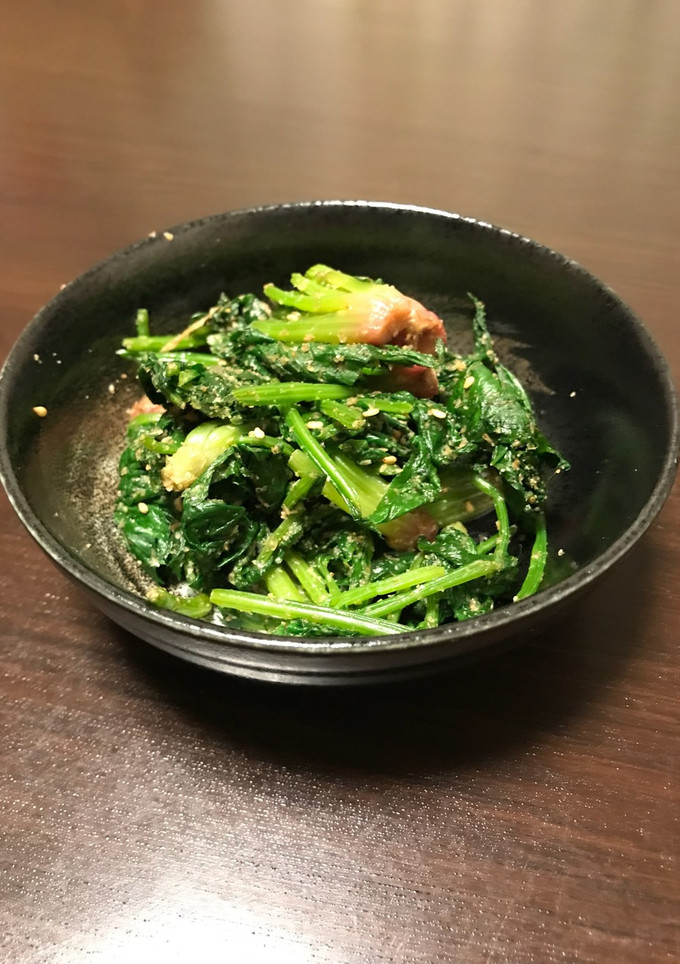 ほうれん草の胡麻和え-レシピのメイン写真