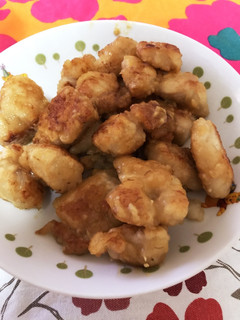 鶏むね肉ジューシーサクサク唐揚げマヨ味噌-レシピのメイン写真