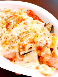 夏野菜のカレーグラタン-レシピのメイン写真