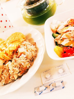 あり合わせ和風オムライス-レシピのメイン写真