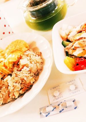あり合わせ和風オムライス-レシピのメイン写真