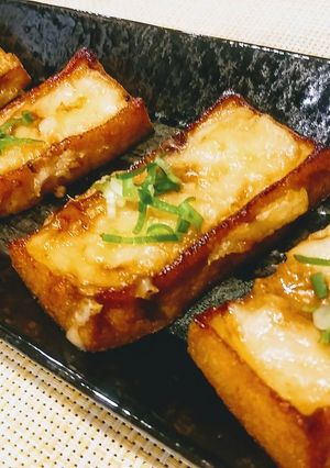 厚揚げのうま辛チーズ焼き-レシピのメイン写真