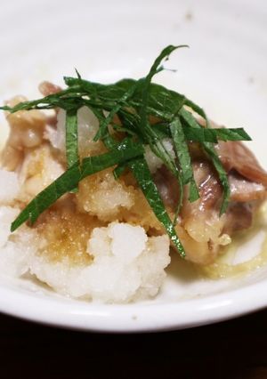 鶏もも肉の柚子胡椒ポンおろし-レシピのメイン写真