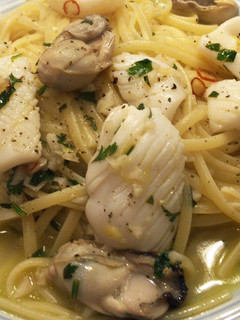 海鮮パスタ(長寿牡蠣だし」-レシピのメイン写真