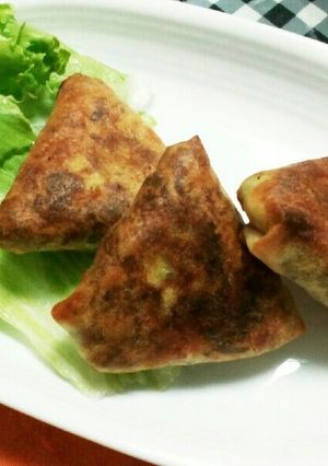 おからの炊いたんカレー味でおからサモサ-レシピのメイン写真