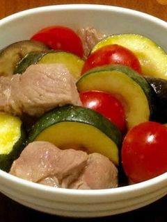 夏野菜炒め-レシピのメイン写真