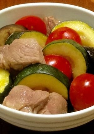 夏野菜炒め-レシピのメイン写真
