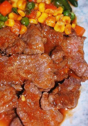 牛肉の生姜焼き☆早稲田ランチ１９９３-レシピのメイン写真