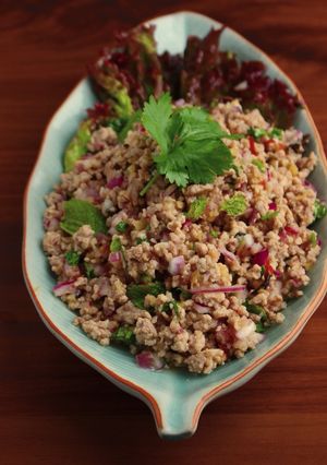 タイ風 豚ひき肉のサラダ(ラープムー)-レシピのメイン写真