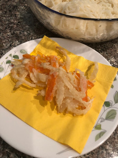 家にある材料でできる 簡単 かき揚げ-レシピのメイン写真