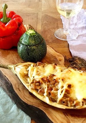 なんでもスタッフド夏野菜-レシピのメイン写真